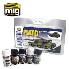 Набор для везеринга NATO Weathering Set Ammo Mig 7446