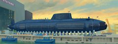 Збірна модель 1/144 підводний човен HMS Astute Trumpeter 05909