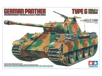 Сборная модель 1:35 немецкий танк Panther Type G ранняя версия Tamiya 35170