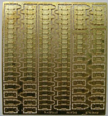 Photographic etching 1/72 metal tracks for the prefabricated model of tank BT-2, ACE PE7242, In stock