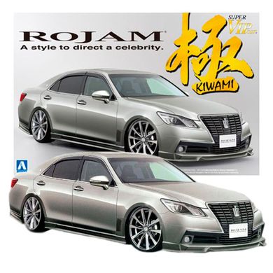 Збірна модель 1/24 автомобіля Toyota Rojam 21 Crown Royal Saloon Aoshima 00852