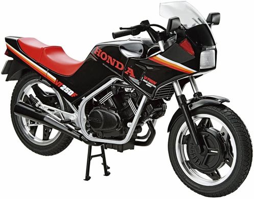 Сборная модель 1/12 мотоцикл Honda MC08 VT250F '84 Aoshima 06323