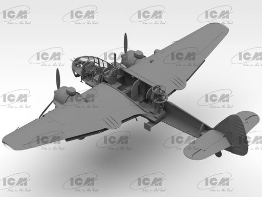Prefab model 1/48 aircraft Bristol Beaufort Mk.IA with tropical filter ICM 48311