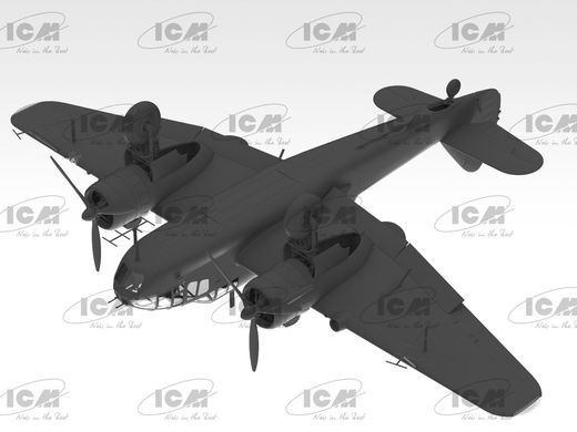 Сборная модель 1/48 самолет Bristol Beaufort Mk.IA с тропическим фильтром ICM 48311