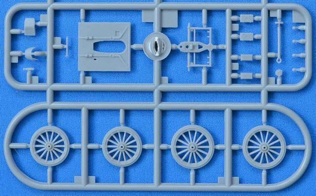 Збірна модель 1:72 американська 155-мм гаубиця 1918 дерев'яні колеса, французьке замовлення ACE 7254