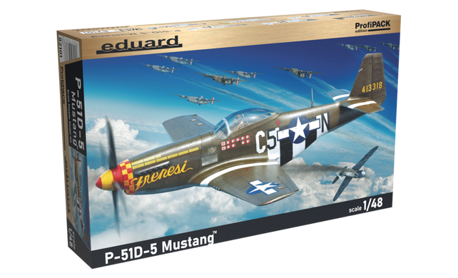 Збірна модель 1/48 літака P-51D-5 Eduard 82101