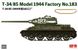 Assembled model 1/35 medium tank T-34/85 Model 1944 Factory No.183 Rye Field Model 5083